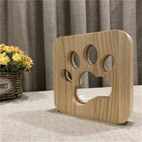 Creative Wooden Dog Paw Desk Lamp